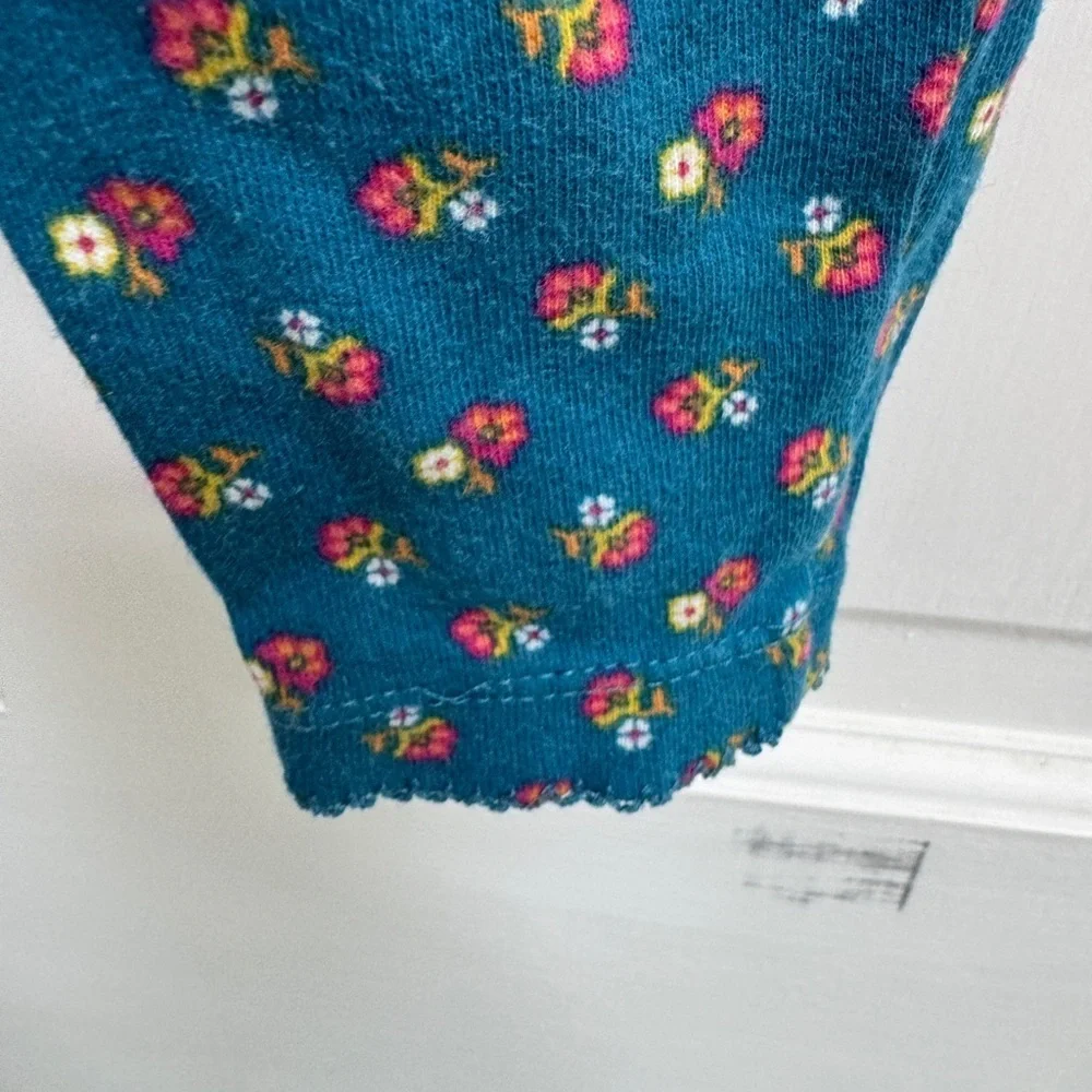 Carter's 24M Girls Blue Floral Leggings Pants